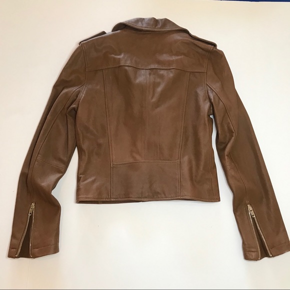 Zara Vegan Leather Jacket Small - Picture 6 of 8